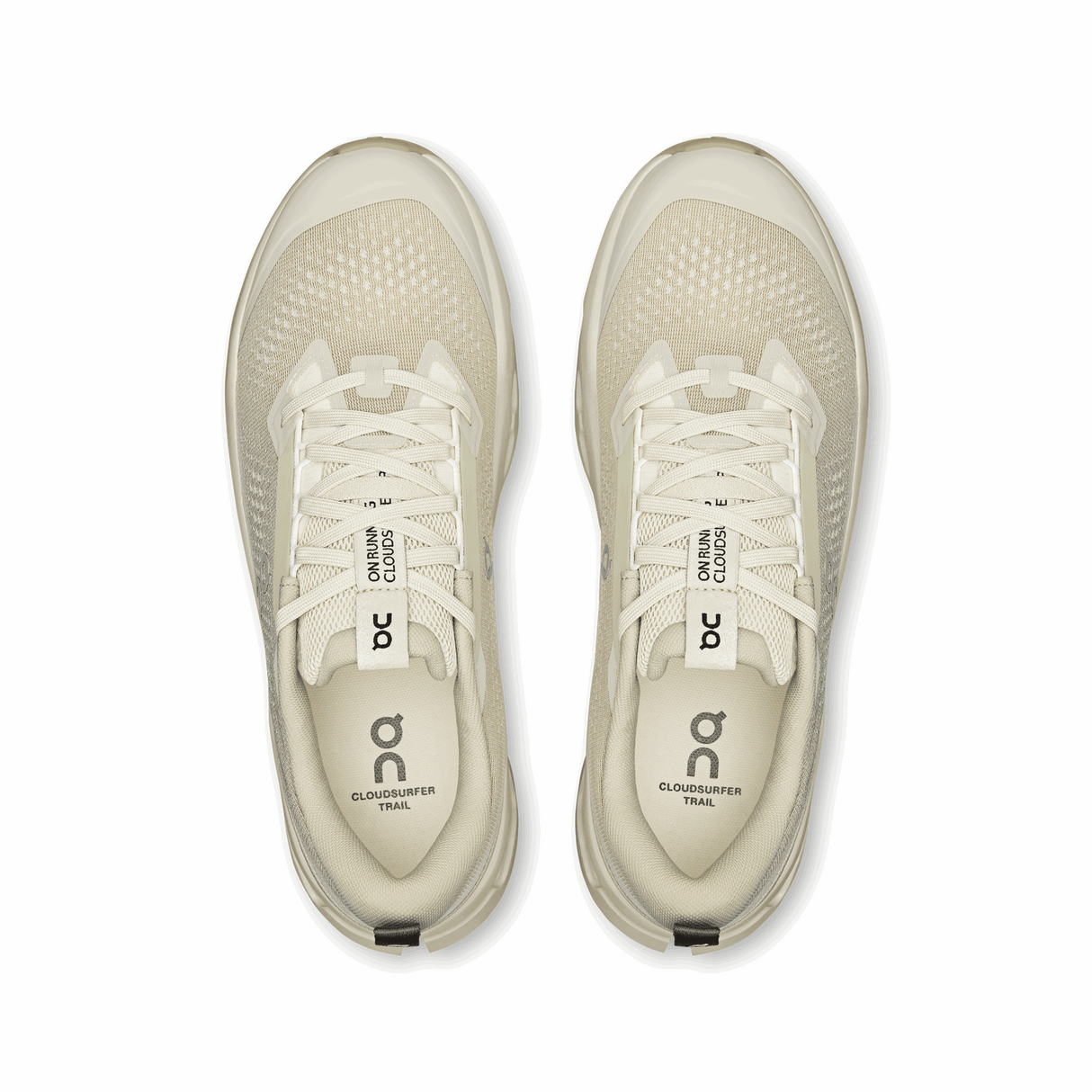 Buy On Men Cloudsurfer Trail 2 - Chalk / Ghost for running in Singapore - Running Lab SG
