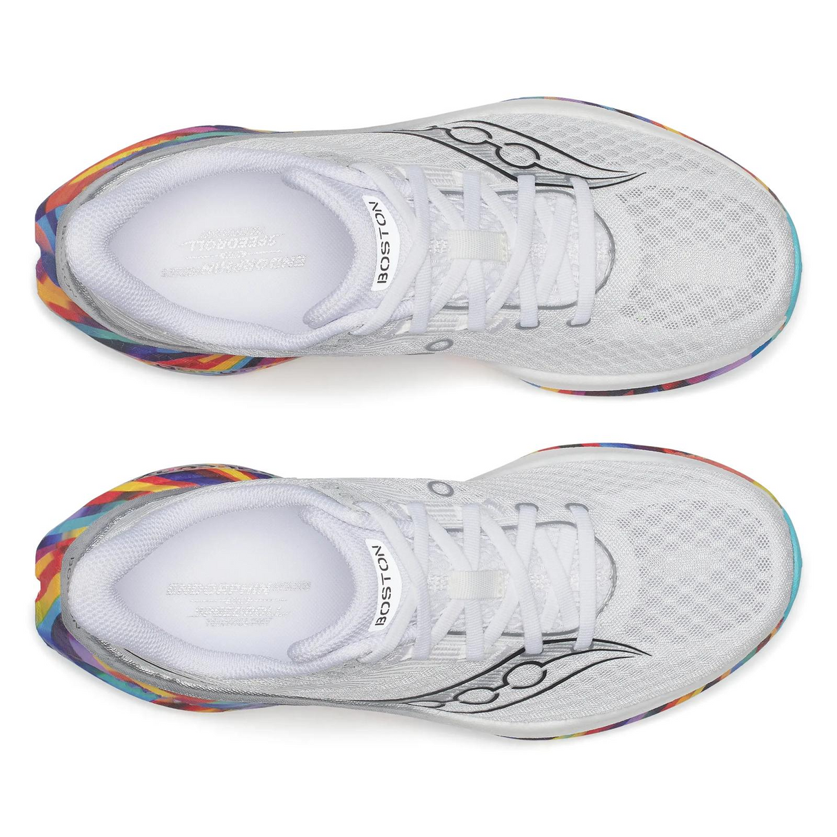 Buy Saucony Women Endorphin Speed 5 Boston - White / Multi for running in Singapore - Running Lab SG