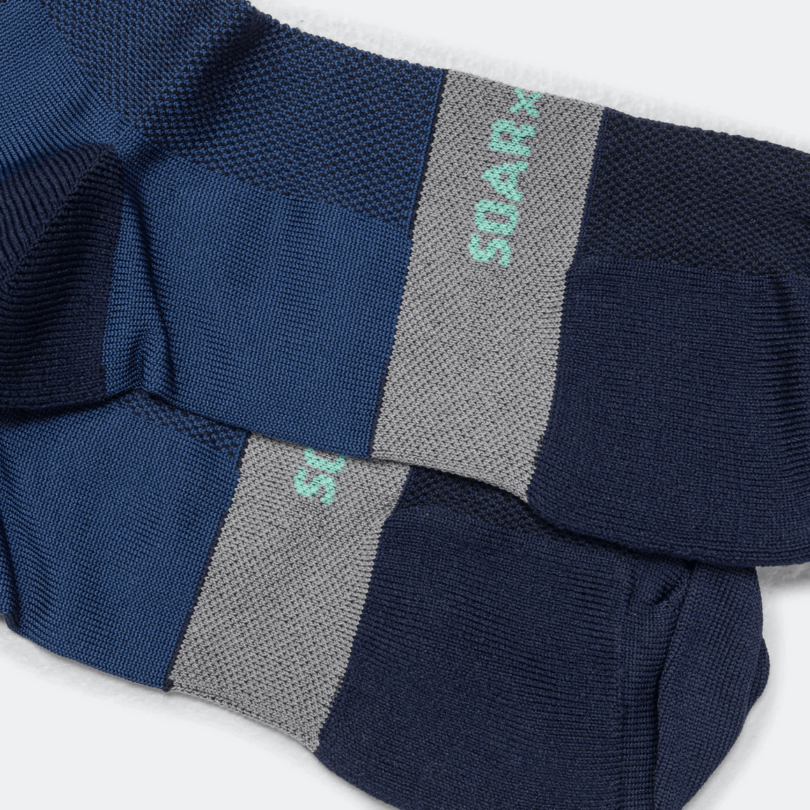 Buy SOAR Running Unisex Crew Sock - Navy for running in Singapore - Running Lab SG
