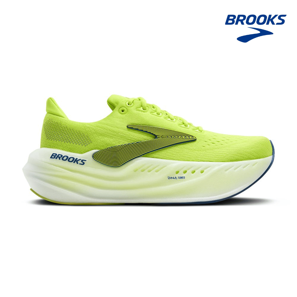 Brooks Men Glycerin Max - Lime / Navy Peony / White
