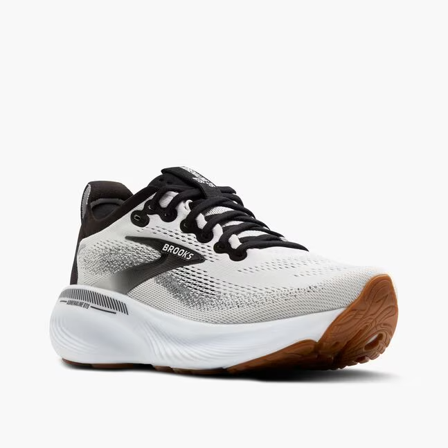 Brooks Men Adrenaline GTS 25 Wide - White / Black / White