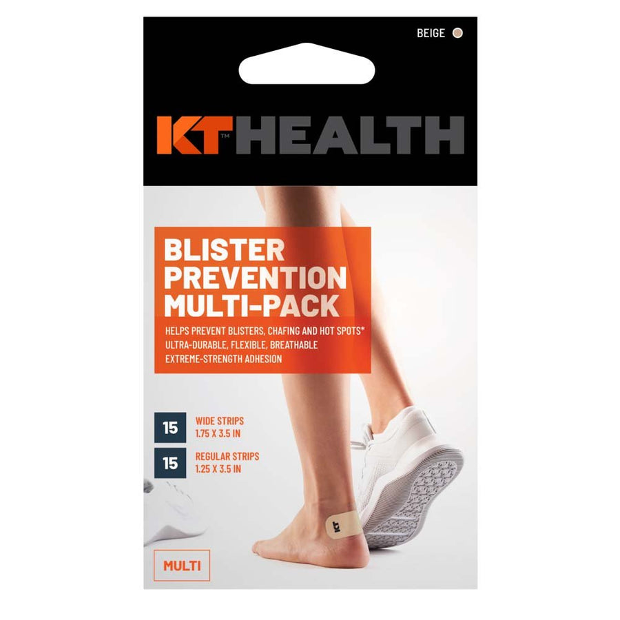 Buy KT Health Blister Prevention Tape 30 Strip Multipack - Beige for running in Singapore - Running Lab SG