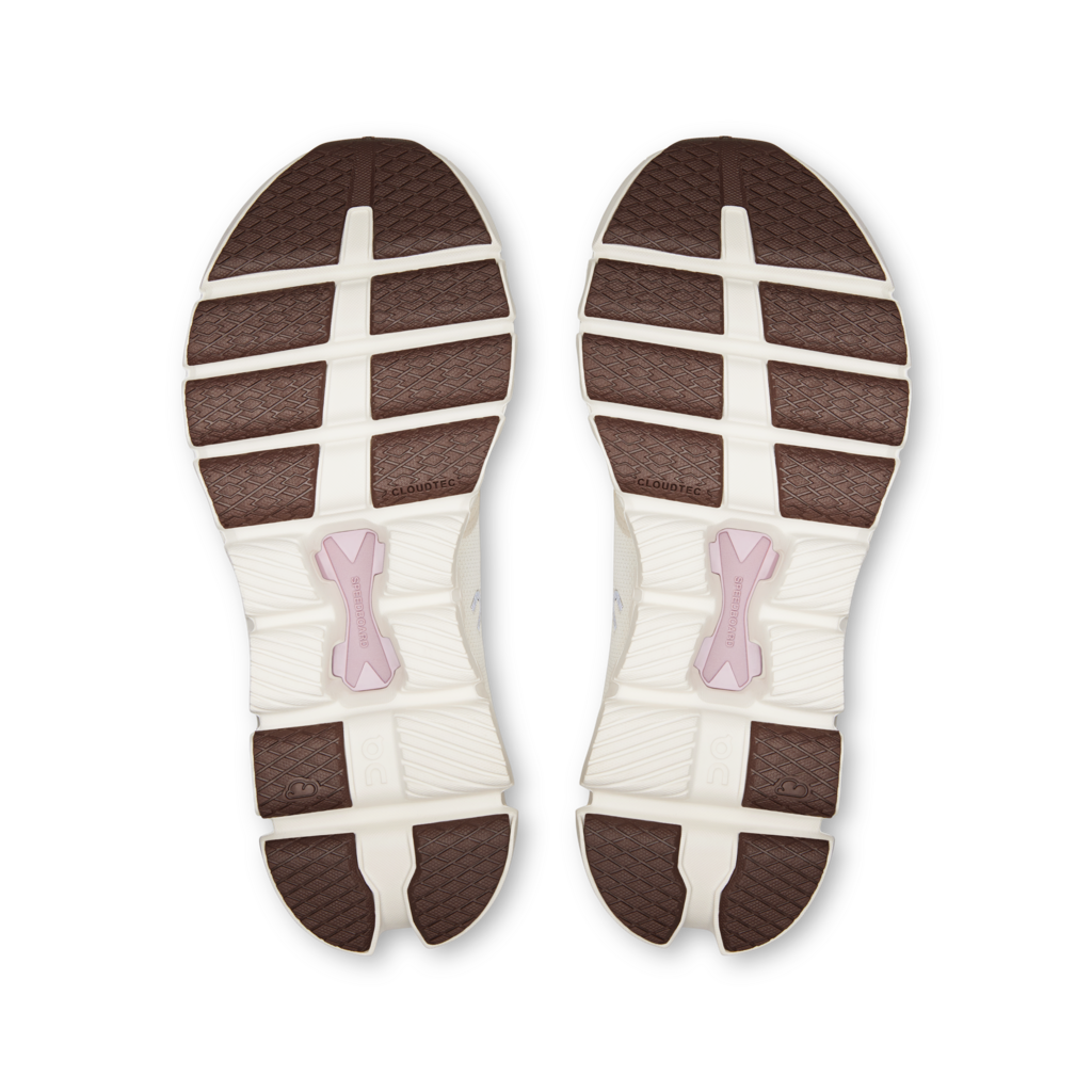 Buy On Women Cloud X 4 - Ivory / Heron for running in Singapore - Running Lab SG