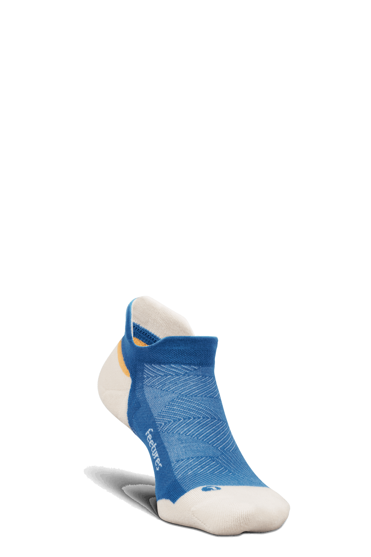 Buy Feetures Active Elite Max Cushion No Show Tab - Rally Blue for running in Singapore - Running Lab SG