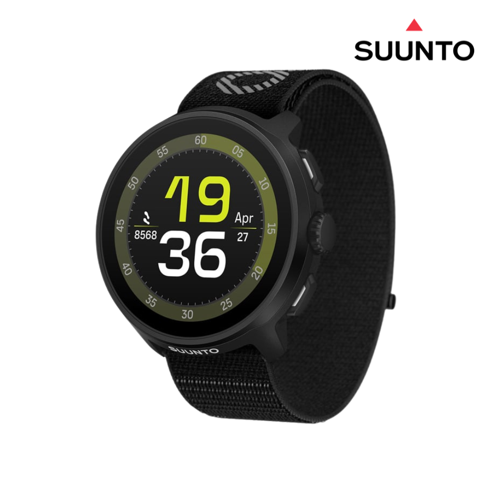 Suunto Run Textile Strap - All Black (46mm)
