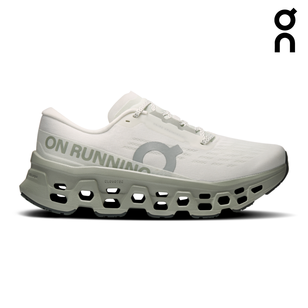 Buy On Women Cloudmonster 3 - Ivory / Tin for running in Singapore - Running Lab SG