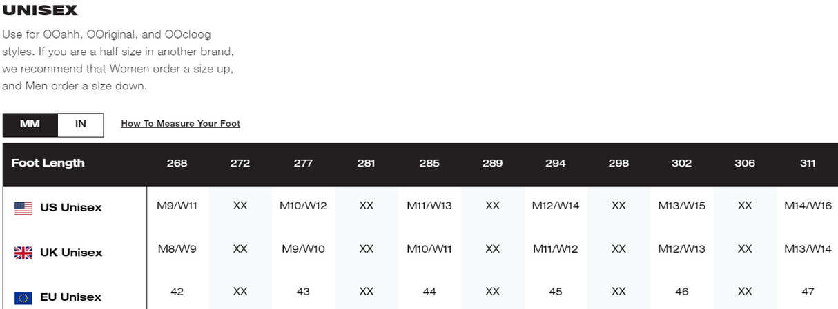 Buy OOFOS Unisex OOahh - Black for running in Singapore - Running Lab SG