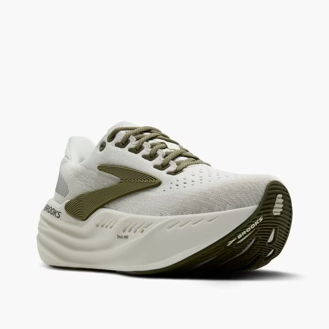 Buy Brooks Men Glycerin Max - Grey / Dusty Olive / Tea for running in Singapore - Running Lab SG