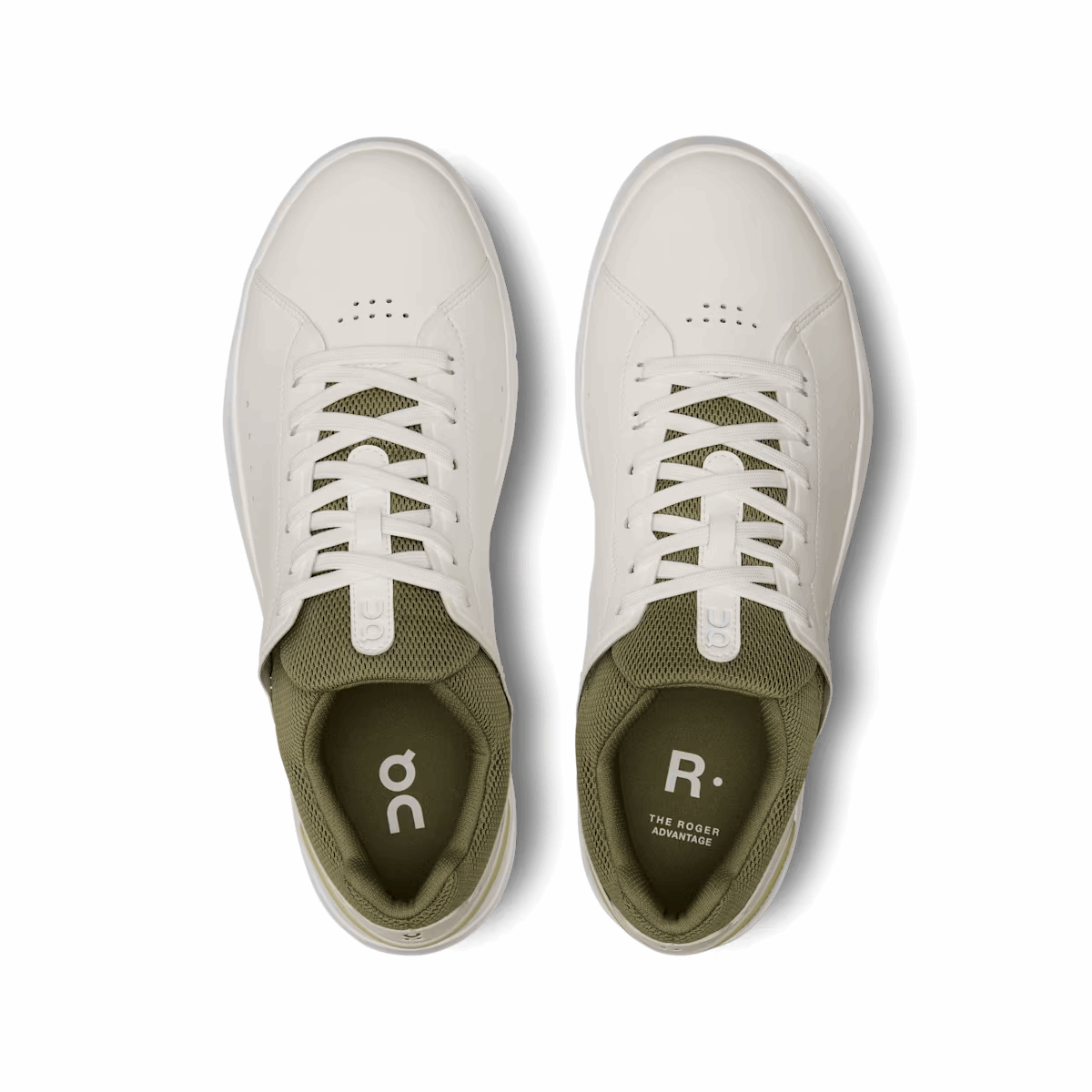 Buy On Men The Roger Advantage - White / Olive for running in Singapore - Running Lab SG