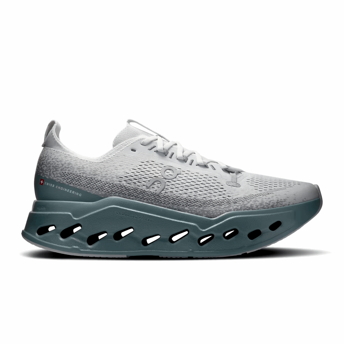Buy On Men Cloudsurfer Max - Iceberg / Olive for running in Singapore - Running Lab SG