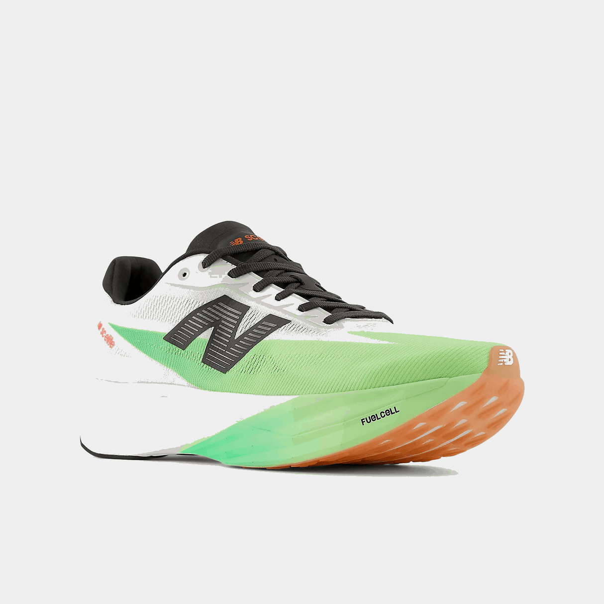 New Balance Men FuelCell SuperComp Elite V5 - White / Mint Flash