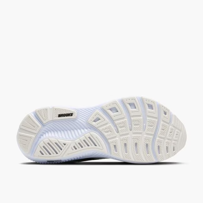 Brooks Women Ghost 17 Wide - White / Black / Rose Gold