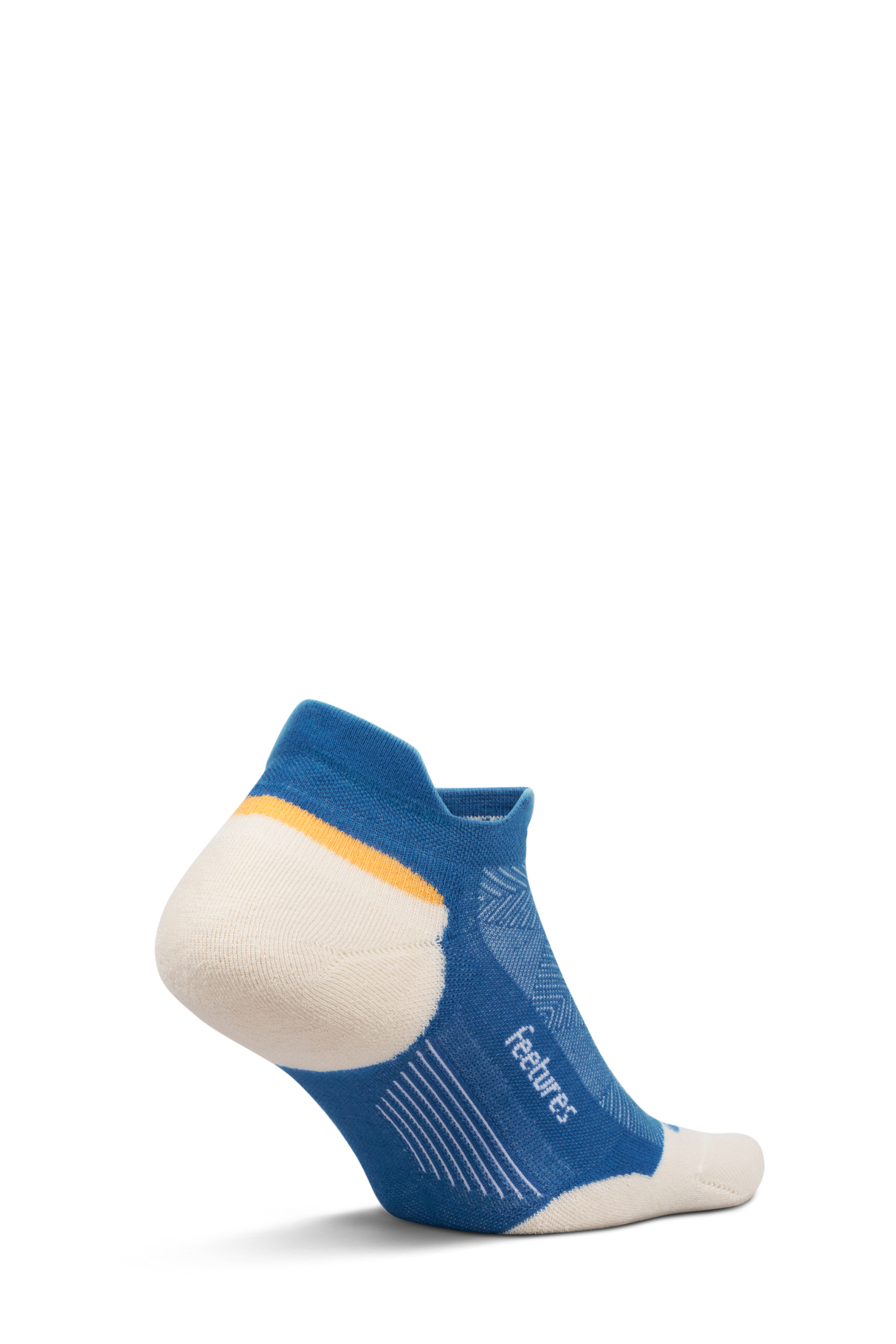 Feetures Active Elite Max Cushion No Show Tab - Rally Blue