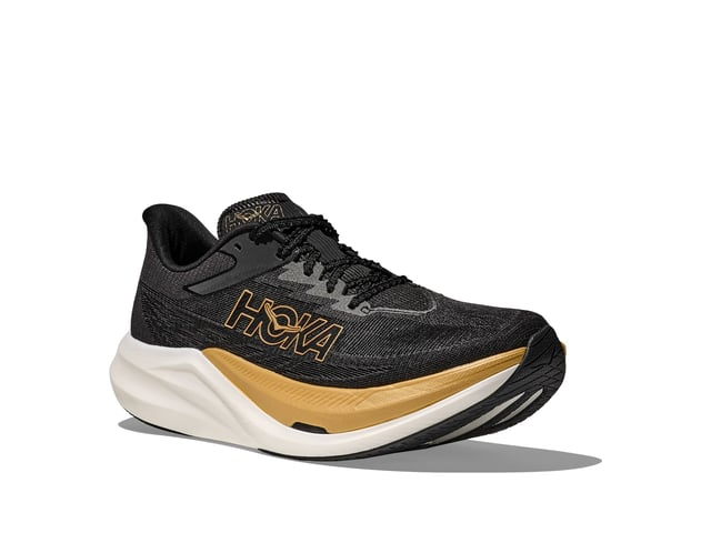 Buy HOKA Unisex Rocket X 3 - Black / Gold for running in Singapore - Running Lab SG