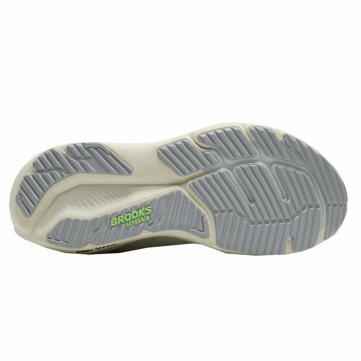 Buy Brooks Men Glycerin 23 Wide - Grey / Green / Black for running in Singapore - Running Lab SG