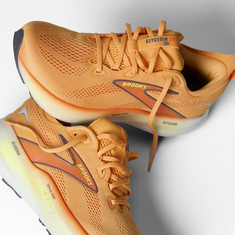 Brooks Men Glycerin 22 - Orange / Nightlife / White