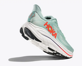 Buy HOKA Men Clifton 10 - Sage / Neon Flame for running in Singapore - Running Lab SG