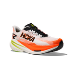 HOKA Men Mach X 3 - White / Neon Tangerine