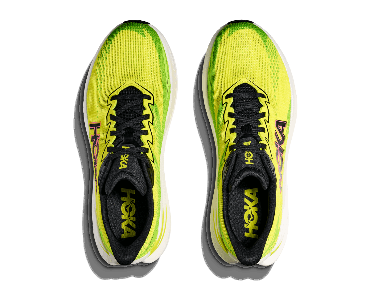 HOKA Men Mach X 3 Wide - Neon Hoka Citrus / Neon Lime