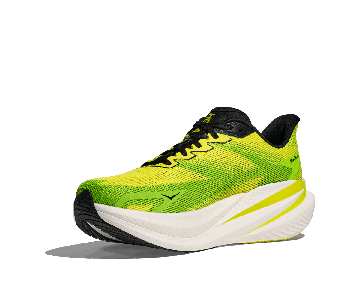 HOKA Men Mach X 3 Wide - Neon Hoka Citrus / Neon Lime