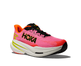 HOKA Women Mach X 3 Wide - Neon Rose / Neon Tangerine