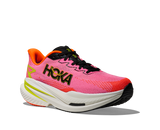 HOKA Women Mach X 3 Wide - Neon Rose / Neon Tangerine