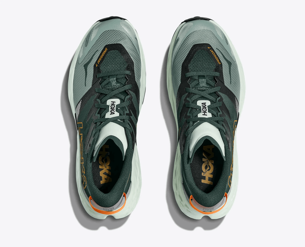 Buy HOKA Men Speedgoat 7 Wide - Bay Leaf / Sea Glass for running in Singapore - Running Lab SG
