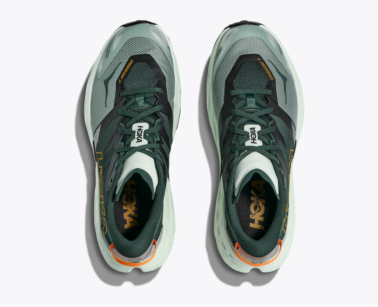 Buy HOKA Men Speedgoat 7 Wide - Bay Leaf / Sea Glass for running in Singapore - Running Lab SG