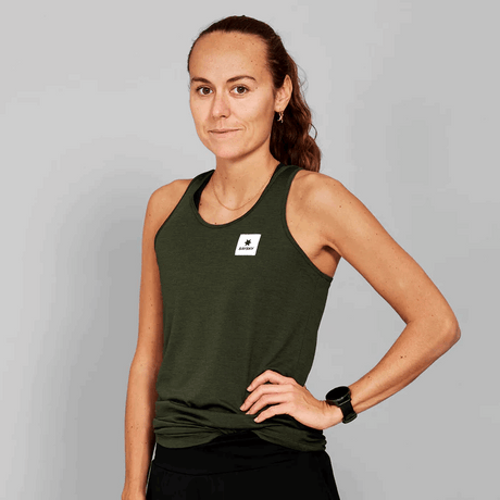 Buy SAYSKY Women Clean Combat Pro Singlet - Green for running in Singapore - Running Lab SG