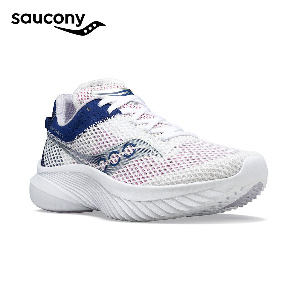 Saucony Women Kinvara 14 - White / Indigo