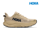 Buy HOKA Women Challenger 8 Wide - Barley Flour / Faded Navy for running in Singapore - Running Lab SG