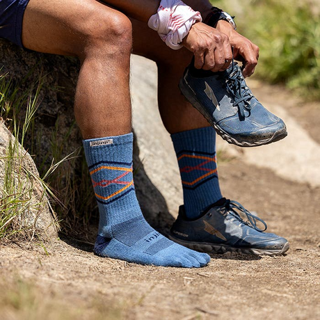 Injinji Trail Midweight Crew Coolmax - Lake