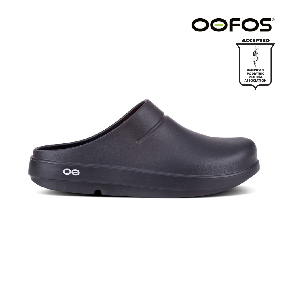 OOFOS Unisex OOcloog - Black – Running Lab Singapore OOFOS Unisex OOcloog - Black – Running Lab Singapore