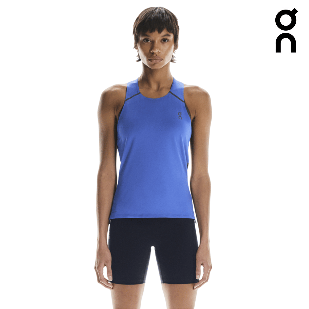 On Women Performance Tank - Zaffre / Navy