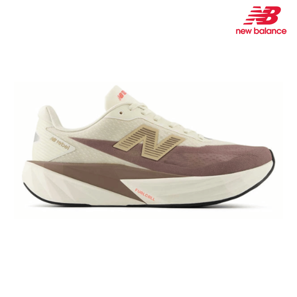 New Balance Men FuelCell Rebel V5 - Angora / Earth Shadow