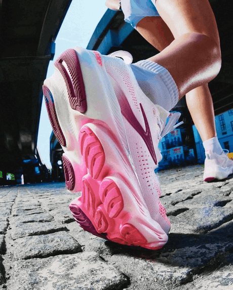 Buy Brooks Women Glycerin Flex - White / Cyber Pink / Argyle for running in Singapore - Running Lab SG