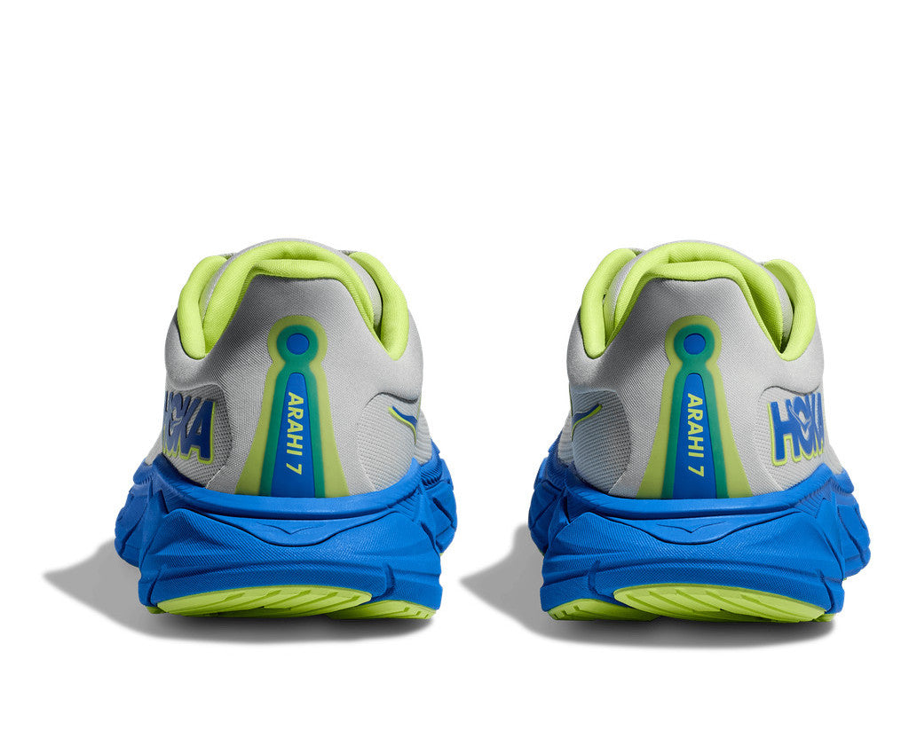 HOKA Men Arahi 7 Wide - Stardust / Electric Cobalt – Running Lab