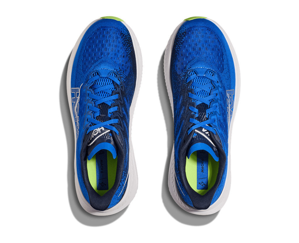 HOKA Men Mach 6 Wide - Electric Cobalt / Varsity Blue – Running Lab ...