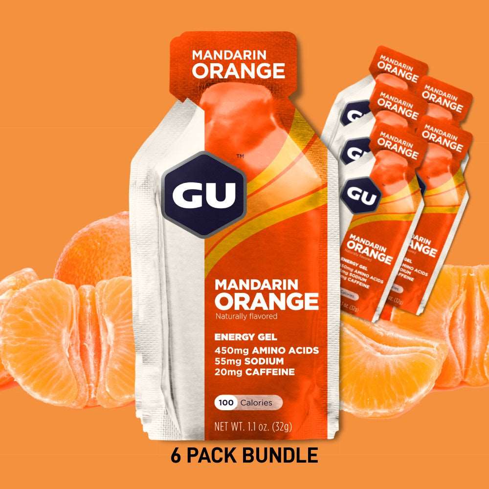(6 Packs) GU Energy Gel - Mandarin Orange – Running Lab Singapore