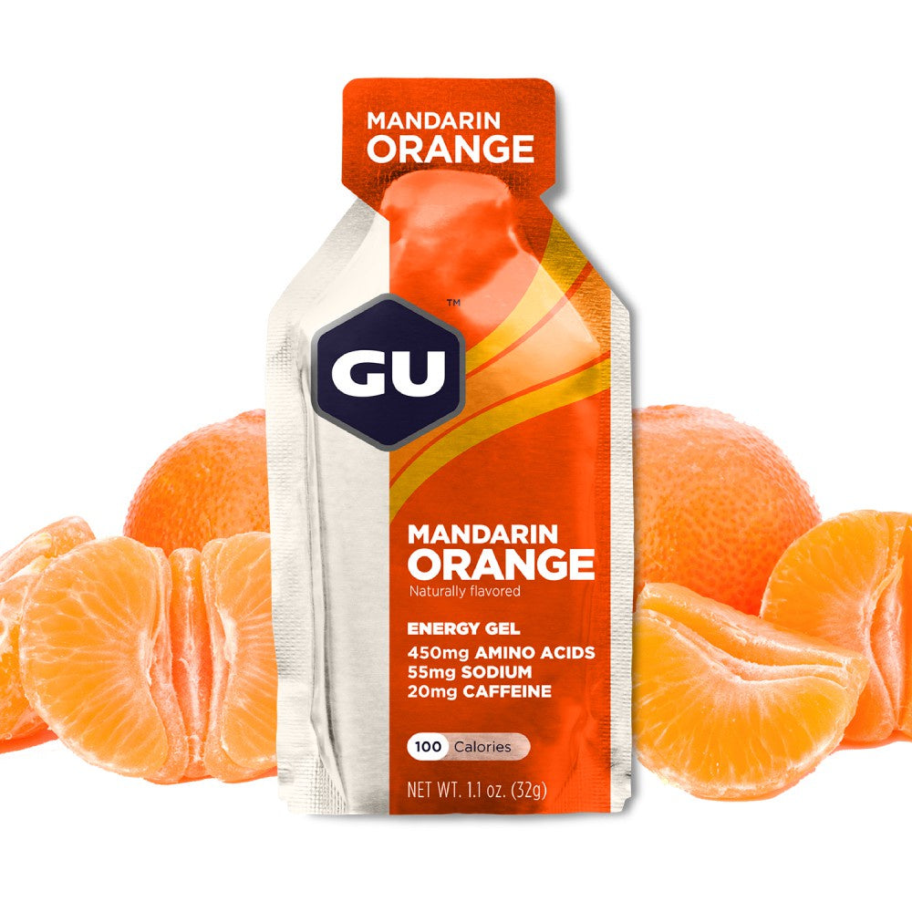 (6 Packs) GU Energy Gel - Mandarin Orange - Expiry Date: Oct 2025