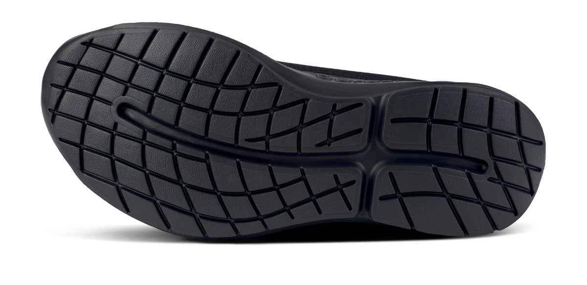 OOFOS Men OOmg Sport - Black / Black – Running Lab Singapore