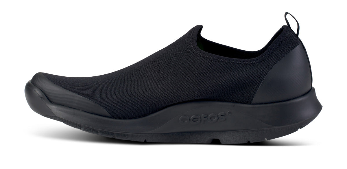 OOFOS Men OOmg Sport - Black / Black – Running Lab Singapore