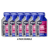 (6 Packs) GU Roctane Gel Blueberry Pomegranate - Expiry Date: April 2025