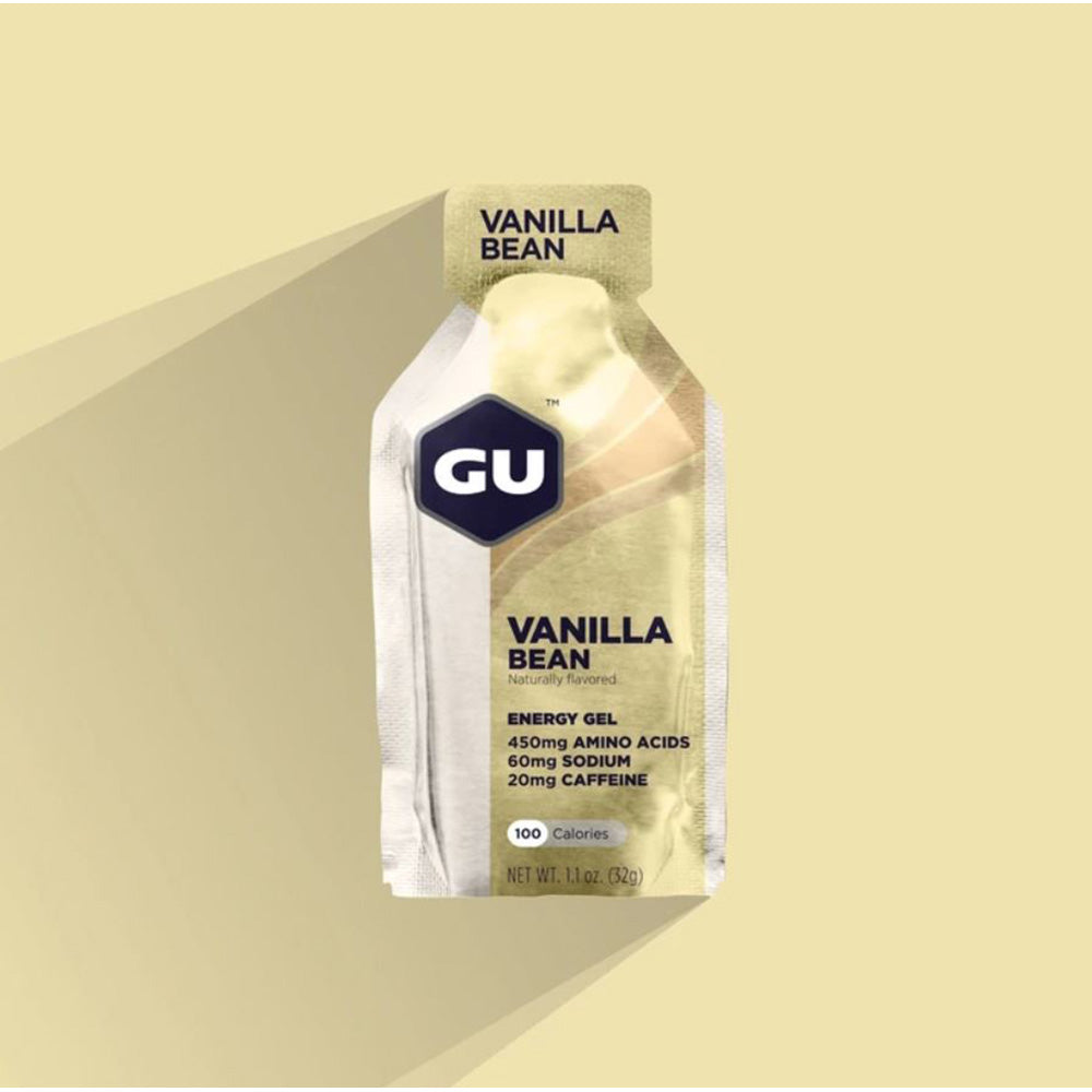 (6 Packs) GU Energy Gel - Vanilla Bean - Expiry Date: Dec 2025