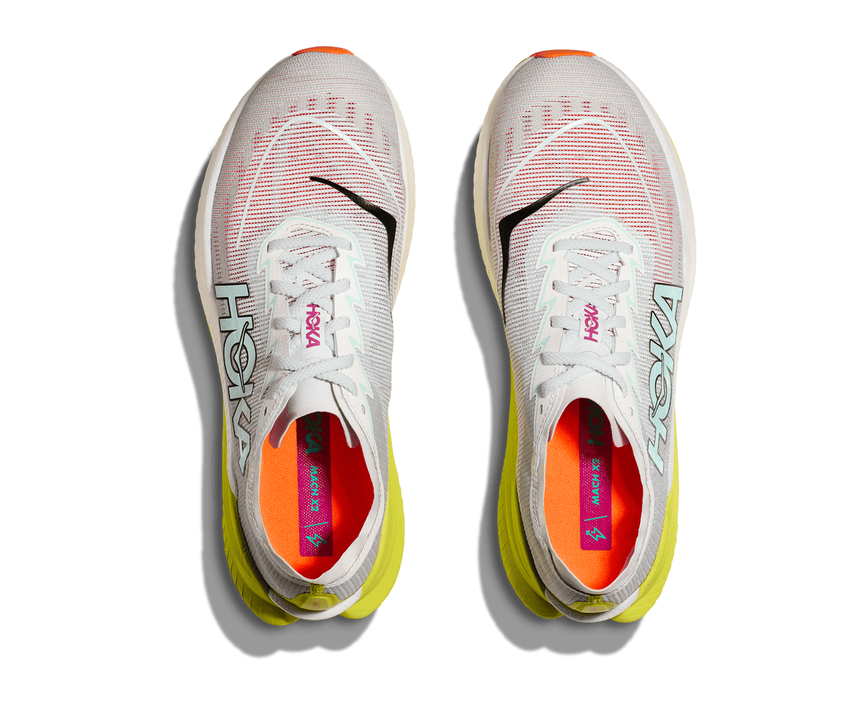 HOKA Men Mach X 2 - Frost / Citrus