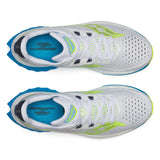 Saucony Men Endorphin Speed 4  - White / Viziblue