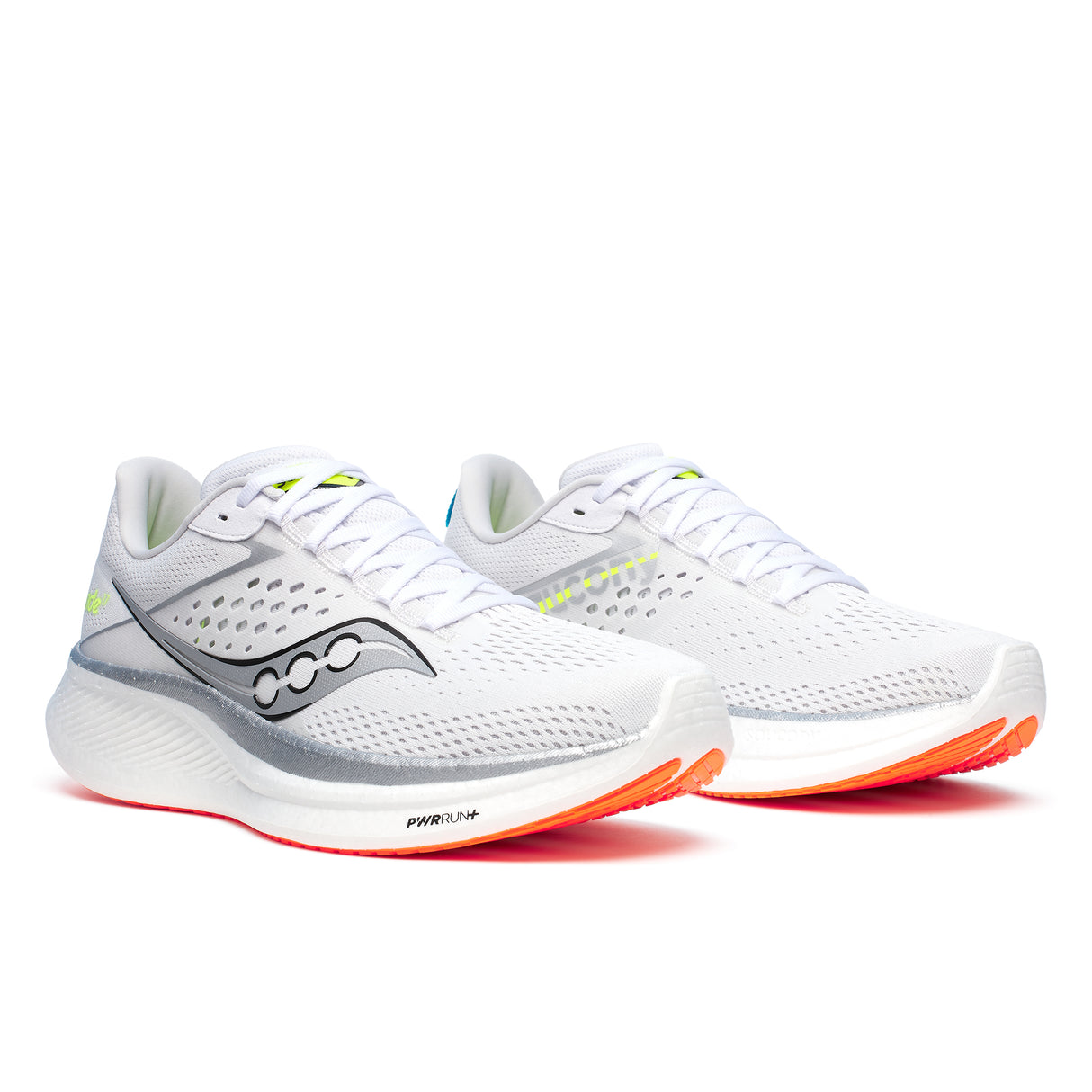 Saucony Men Ride 17 - White / Vizi