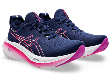 ASICS Women Gel-Nimbus 26 - Blue Expanse / Bold Magenta