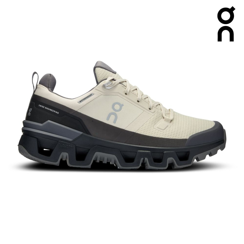 On Running Men Cloudwander Waterproof - Sand / Black