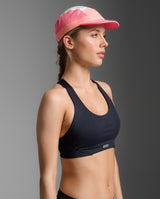 2XU Unisex Light Speed Small Cap - Digital Peach / Pink Glow